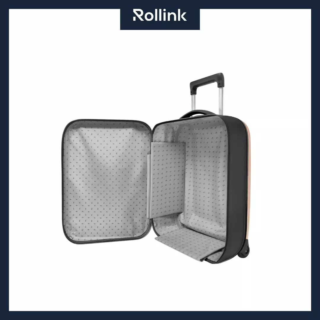 Rollink Flex VEGA 21 Suitcase Atlantic Blue - Koper 21 inch