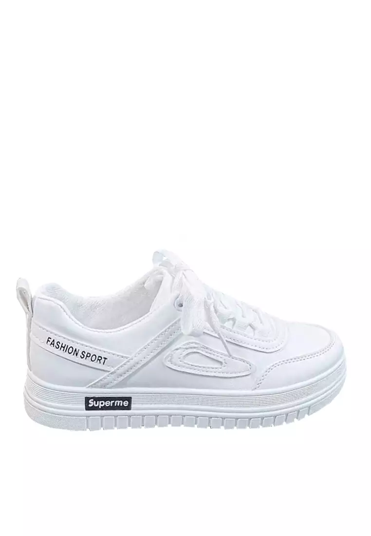 Discount on Twenty Eight Shoes  shoes - SKU: VANSA Colorblock Casual Platform Sneakers VPW-T1905