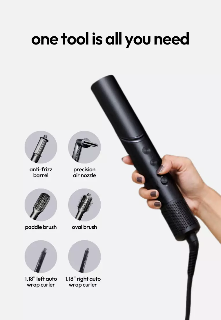 Airflex 6-In-1 Straightener and Curler / Multi-styler and Dryer