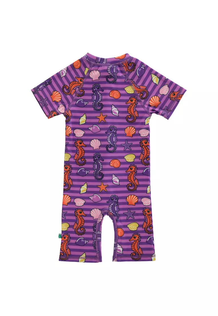 UV50 Swimsuit with seahorses