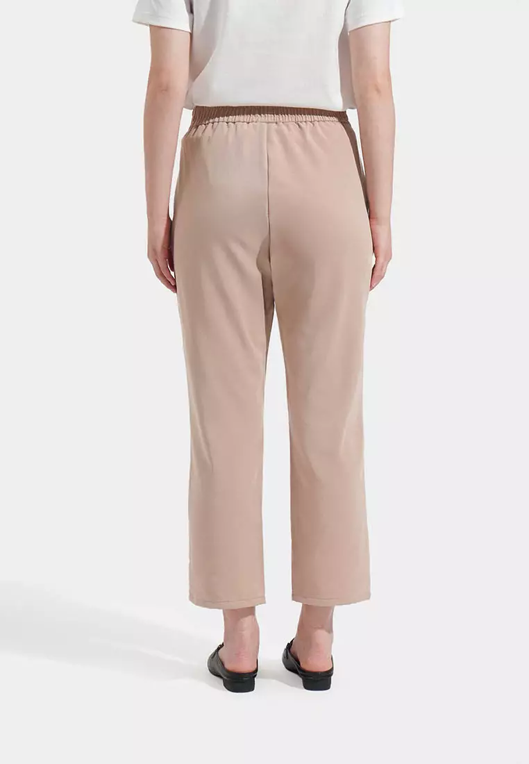 Pull Up Tapered Trousers