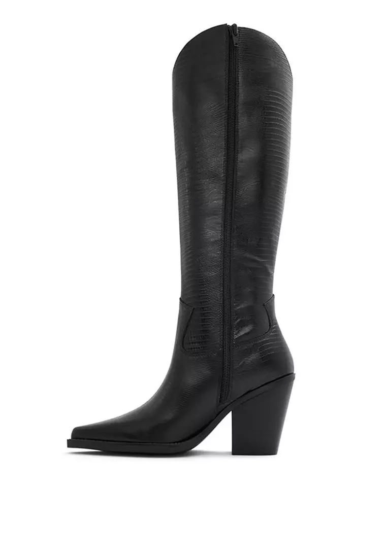 Aldo patent deals leather booties