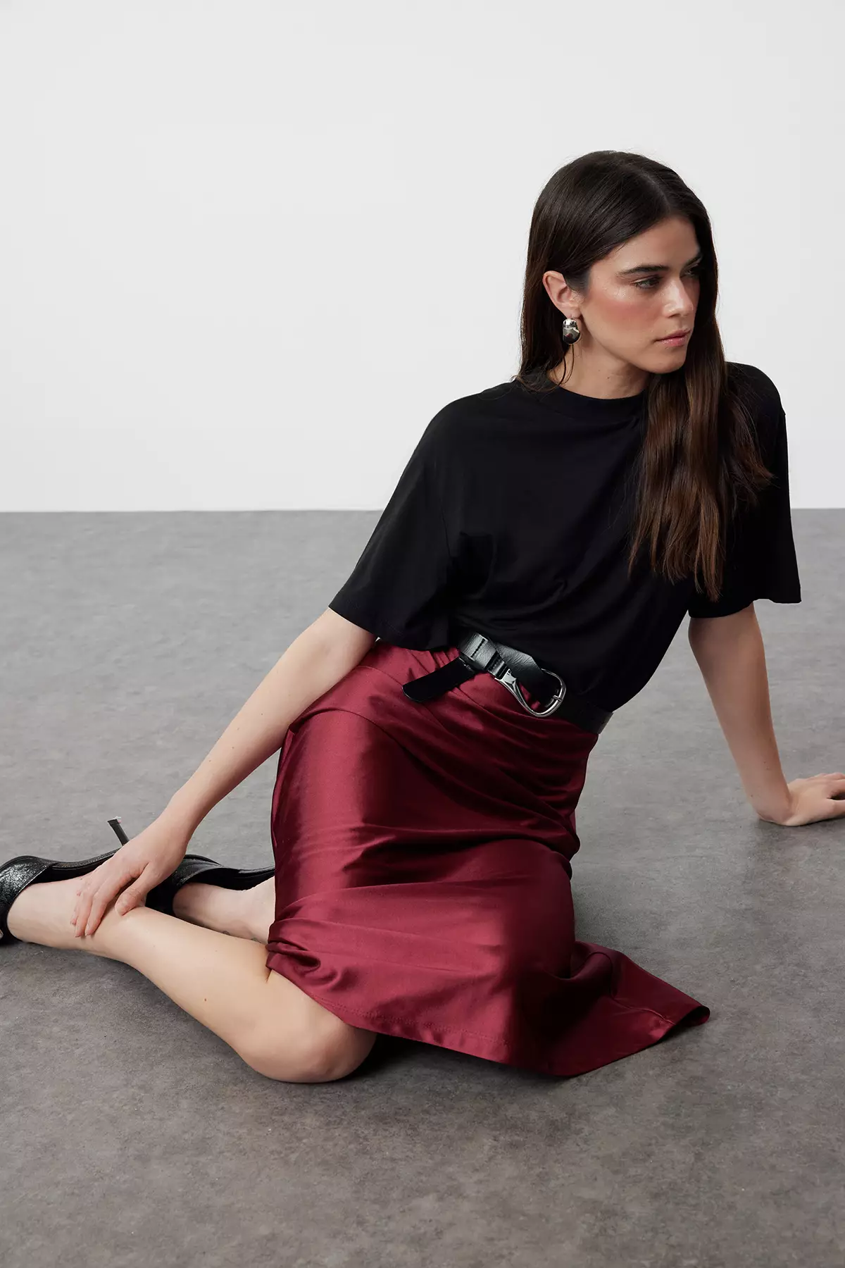Satin Skirt