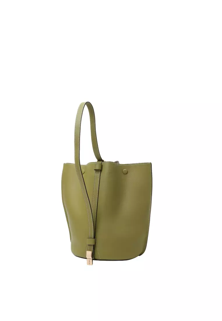 ORUKAMI Flat Hook Convertible Bucket Tote - Olive