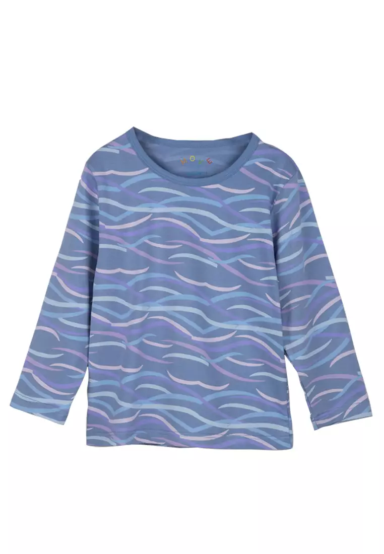 MMF Move Waves Two-Piece Longsleeves Pajama Set
