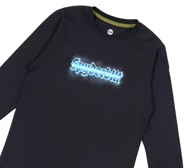 Spyderbilt Kaos Lengan Panjang Anak Anak Thunder Kids Long Tee Planet Surf
