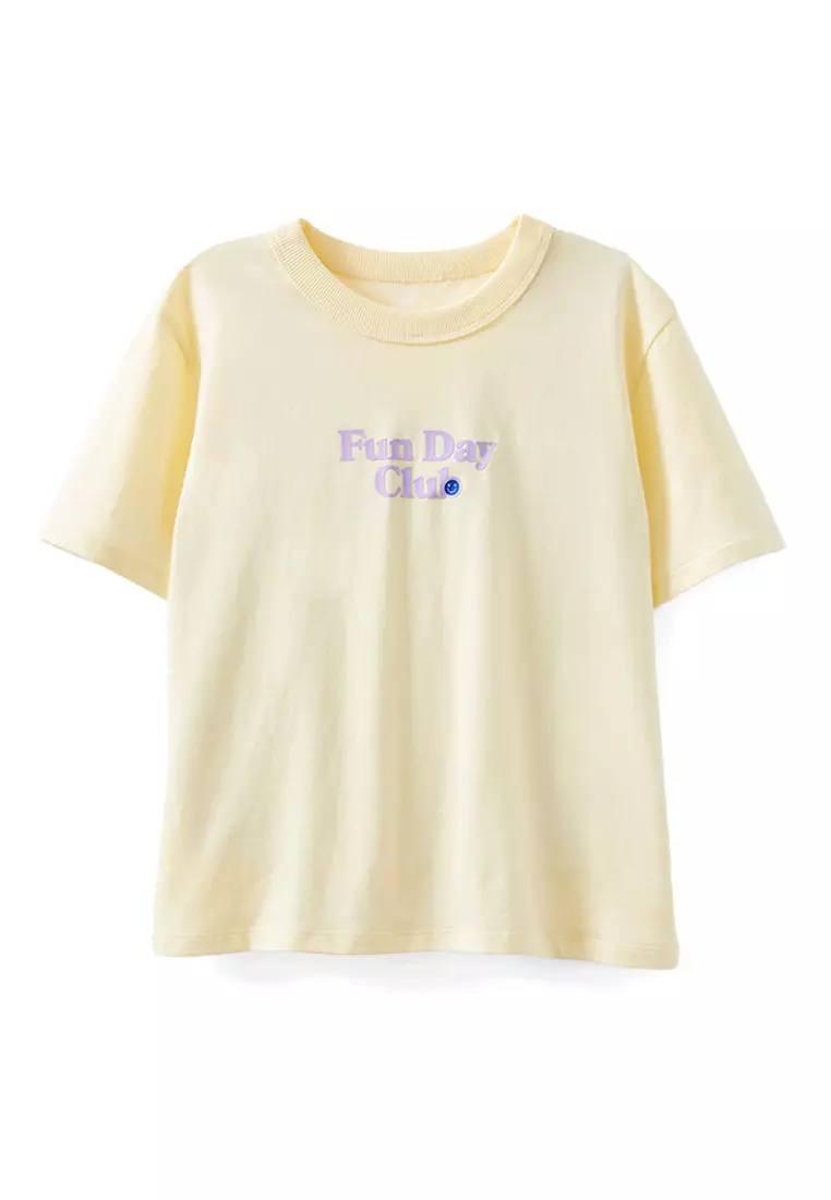 Poppy Oversize Graphic Print Tee