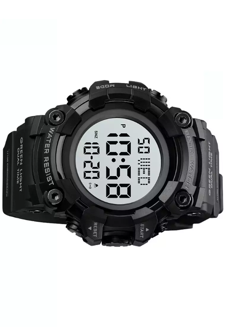 Jam Tangan Digital Pria Waterproof Many Function Strap Tali Material Silicon BL81 ORIGINAL