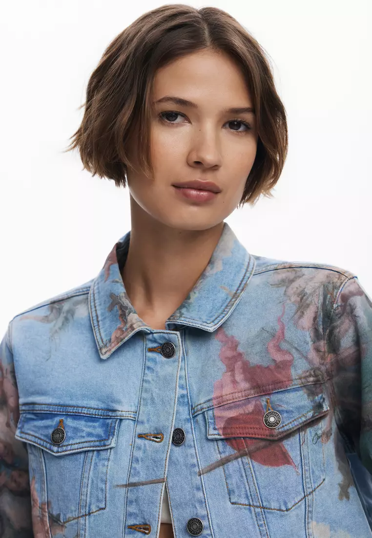Fresh denim jacket for women I Desigual.com