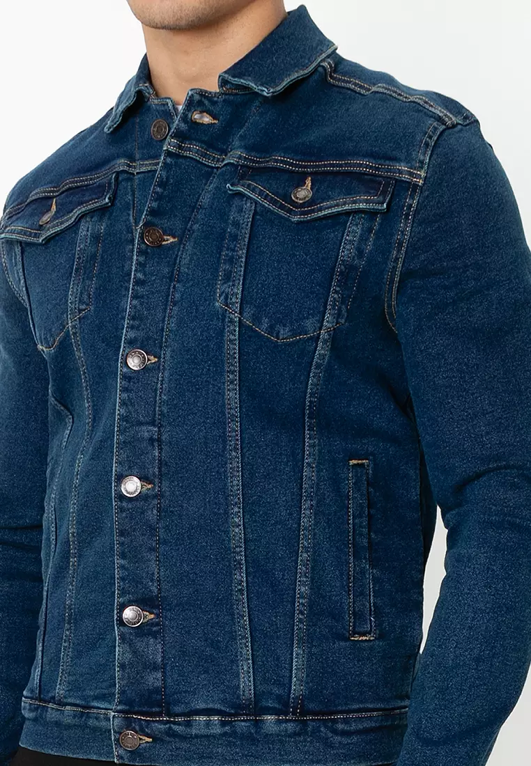 Jual Denim Project Kash Denim Jacket Original 2024 | ZALORA Indonesia