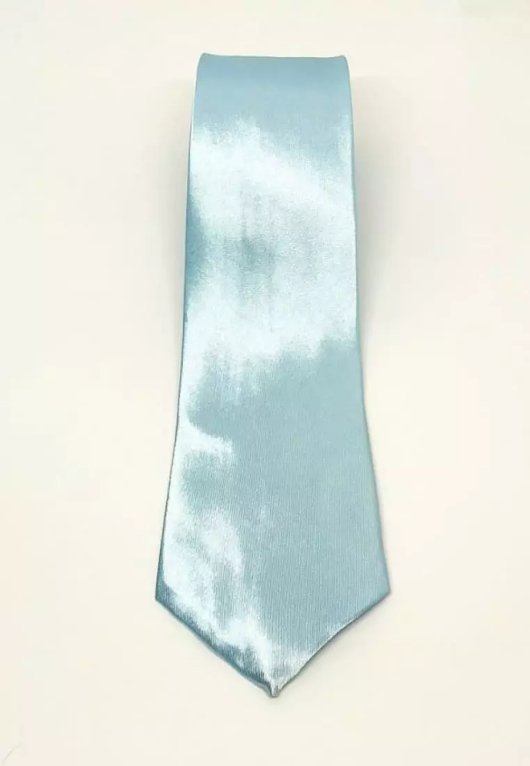 Houseofcuff Dasi Neck Tie Motif Sky Blue Neck Tie