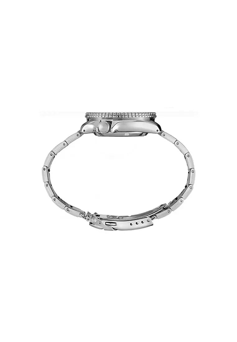 SNXS Men Automatic Diver Watch SRPK99K1 Silver Stainless Steel Strap