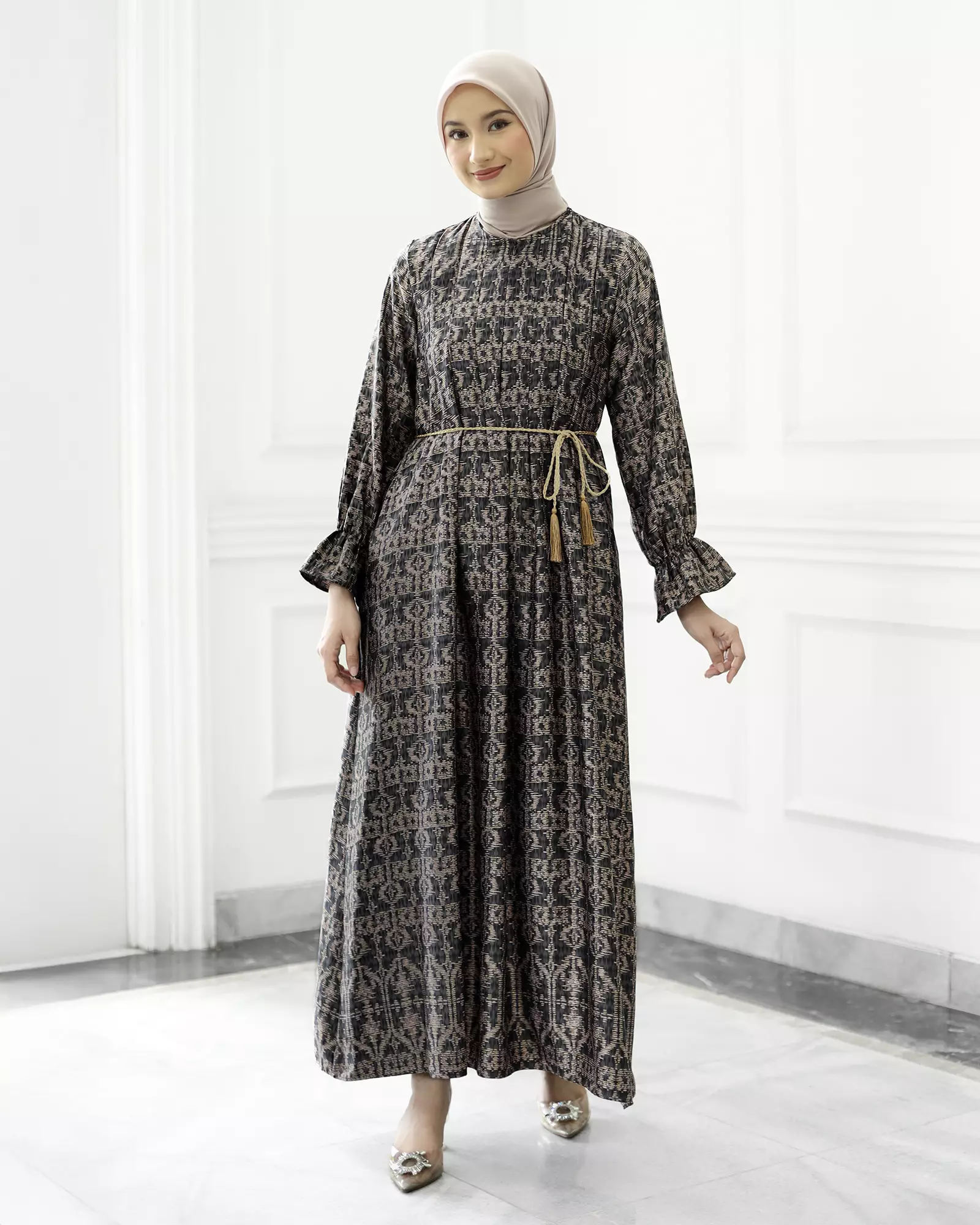 Geulis.id MAISSA DRESS - Stone