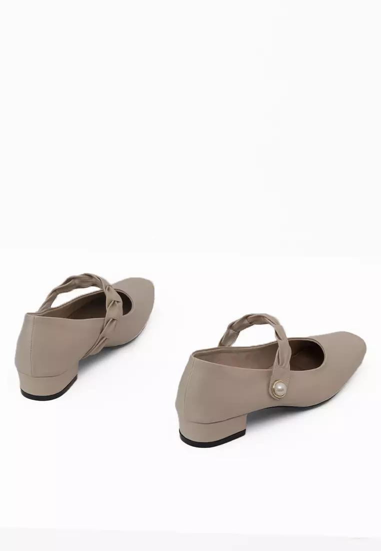 VIVI NICI - Contessa Sepatu Wanita Hak 3 Cm Cannoli Cream