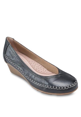 Glynnzalora時尚購物網的koumi koumi 2 經典圓頭低楔型鞋, 女鞋, 鞋