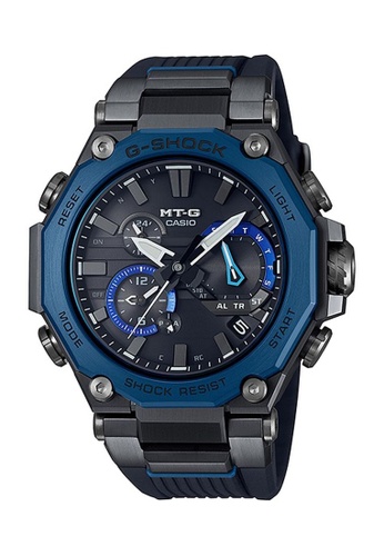 G-SHOCK black and blue CASIO G-SHOCK MTG-B2000B-1A2 16E48AC962DDA4GS_1