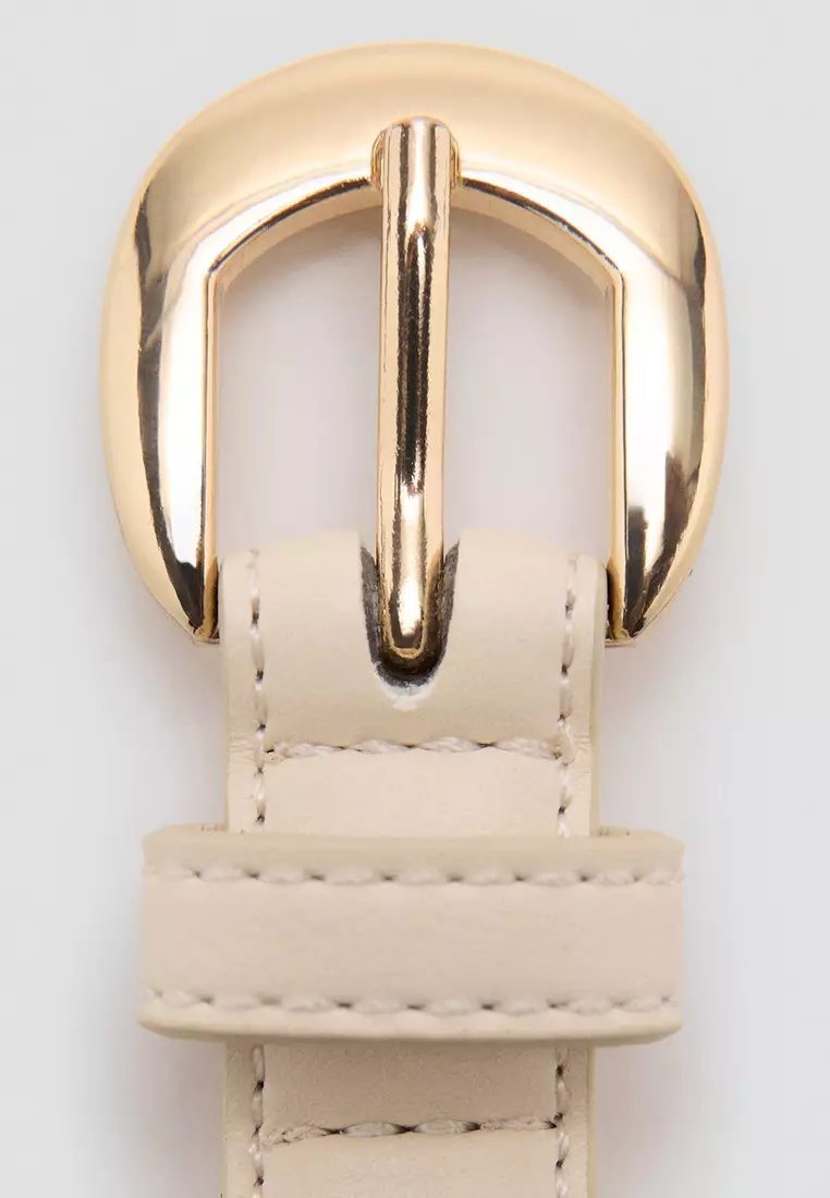 Buckle Skinny Belt