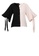 ZALORA BASICS multi Tie Sleeves Colourblock Shirt 95102AAB47F388GS_5