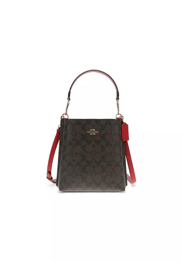 Buy Coach COACH Women's PVC with Leather One Shoulder Crossbody Bag