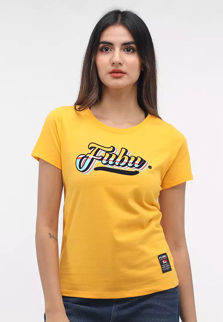 fubu shirt yellow