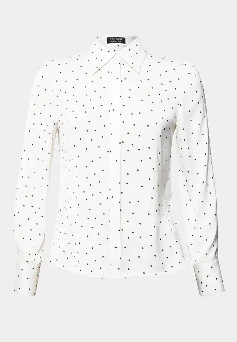 Lesly Polka Dot Blouse