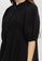TOPSHOP black Textured Mini Shirt Dress 0FC8AAABFE0926GS_2