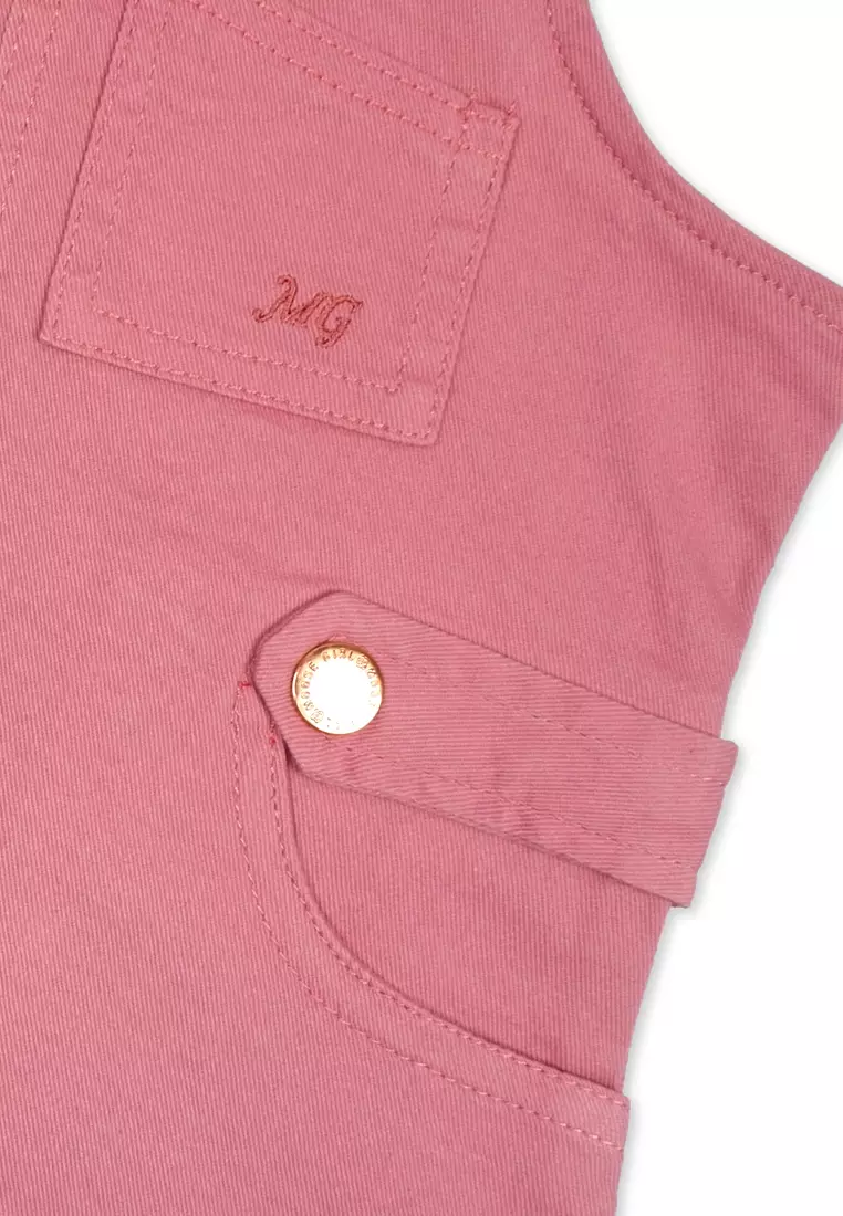 Girls Jumper Dress with Inner Blouse