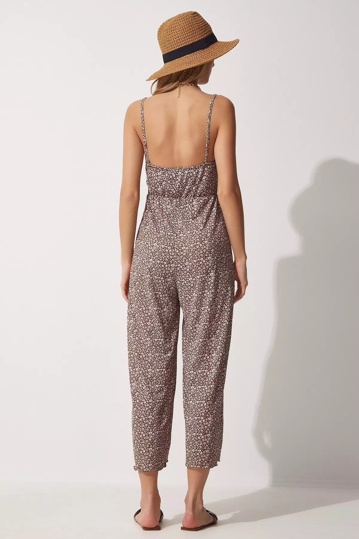 Floral Print Jumpsuit