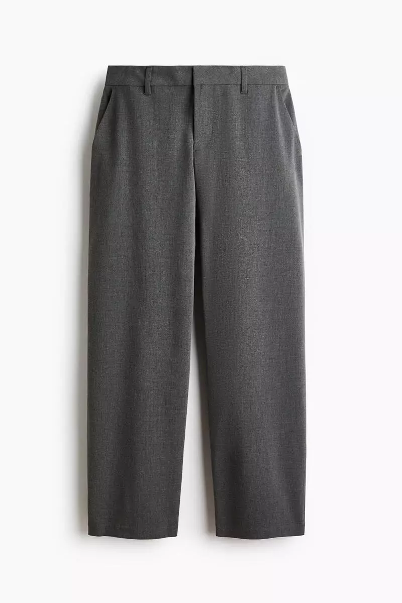 Tailored barrel trousers
