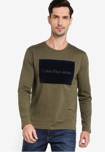 Buy Calvin Klein Fashion Logo T Ls Calvin Klein Jeans Online Zalora Singapore