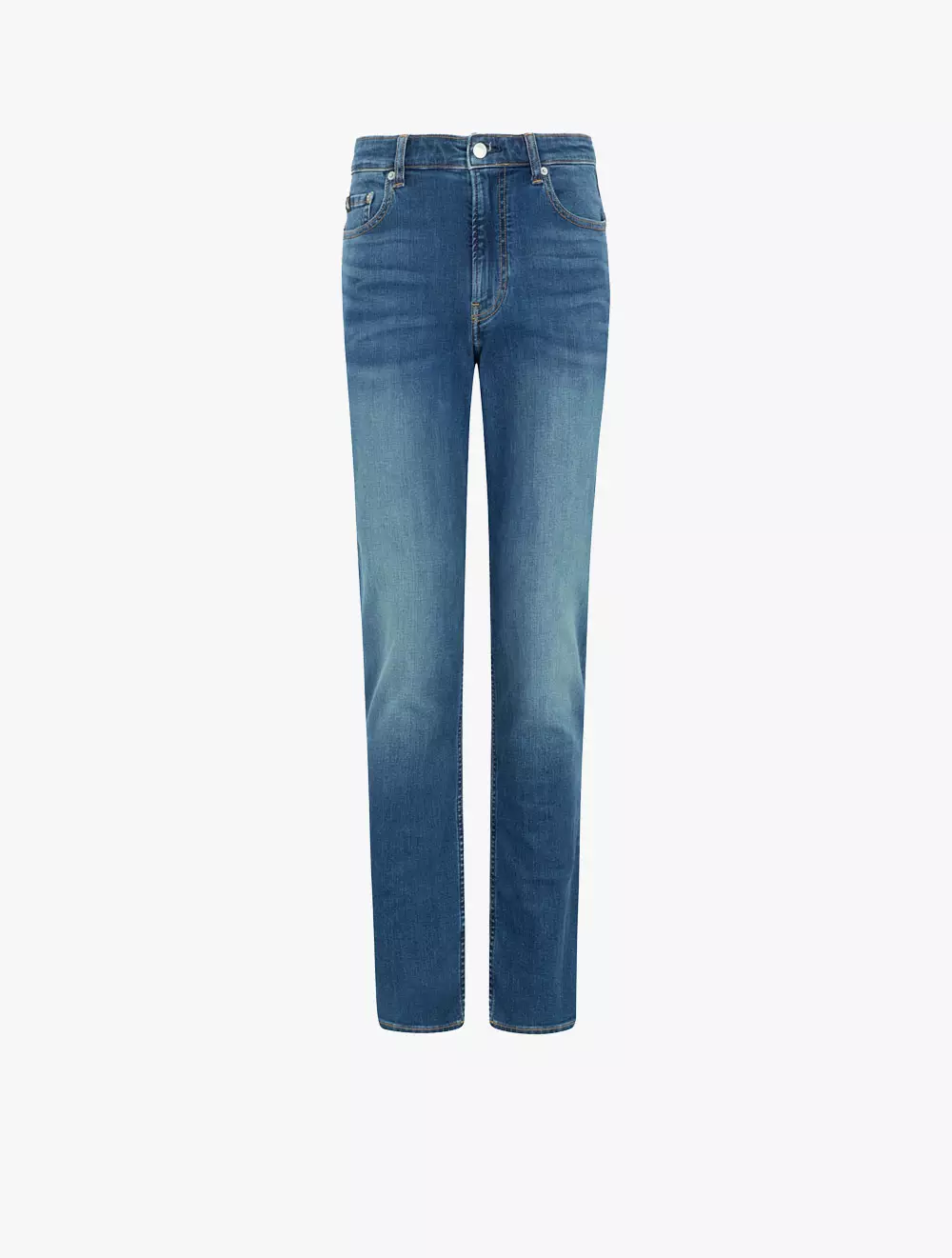 CALVIN KLEIN JEANS - MID BLUE STRETCH BODY JEANS - blue