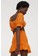 H&M orange Skirt 3492EAA5FA37F7GS_3
