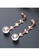 A.Excellence silver Premium Japan Akoya Sea Pearl  6.75-7.5mm Geometric Earrings E0713AC113DFC8GS_3