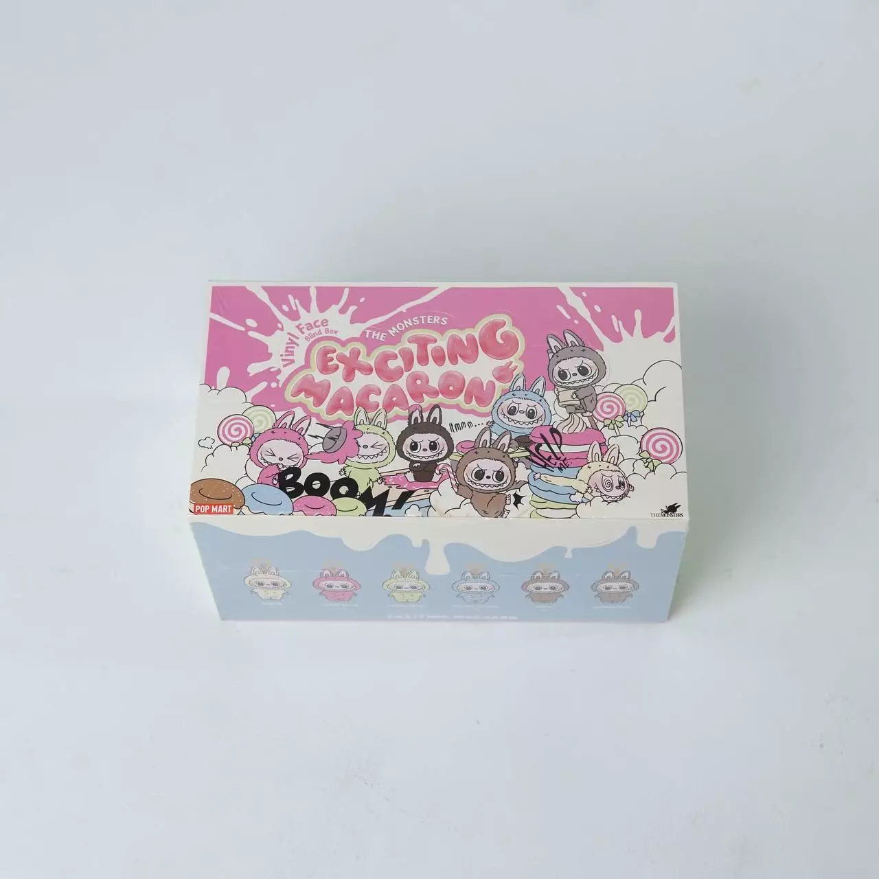 THE MONSTERS EXCITING MACARON LABUBU KEYCHAIN 100% ORIGINAL - 1 SET ISI 6