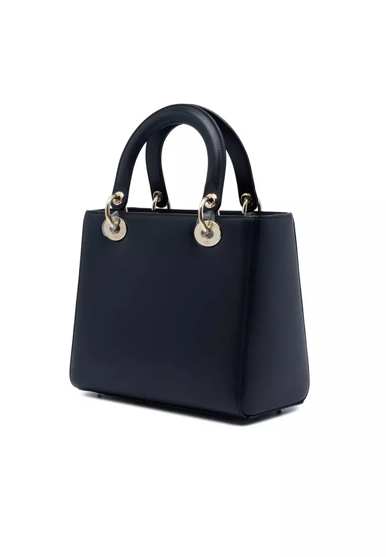 Pre-Loved Dior Medium Calfskin Pockets Lady Dior