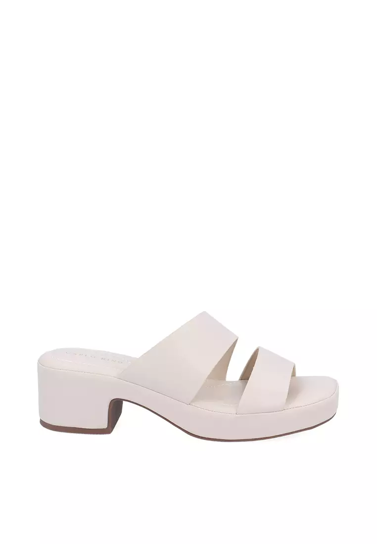 Discount on Carlo Rino  shoes - SKU: Nude Serenity Heel Sandals