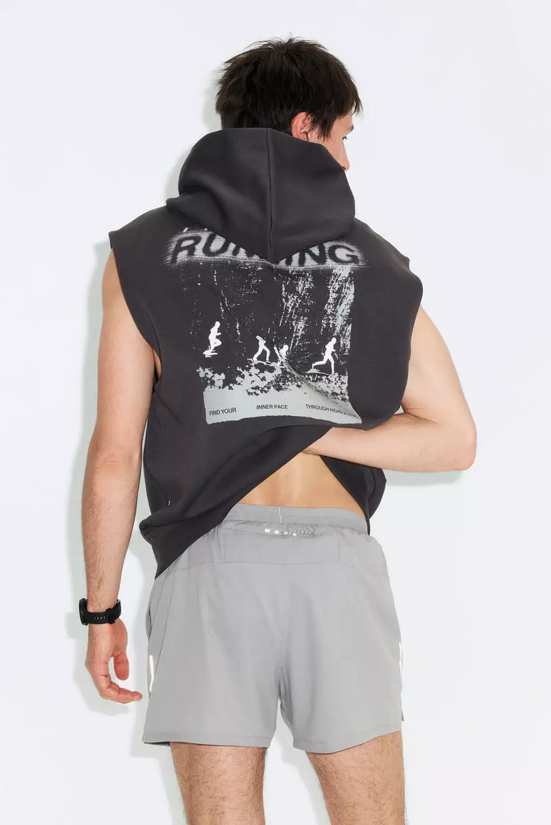 Buy H&M Sleeveless Sports hoodie with DryMove™ 2026 Online | ZALORA