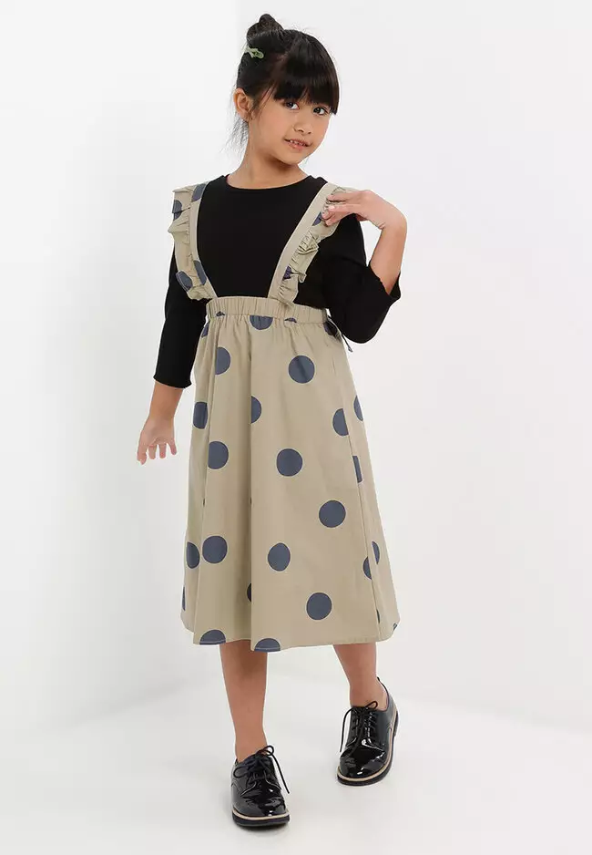 Girls discount skirt overall