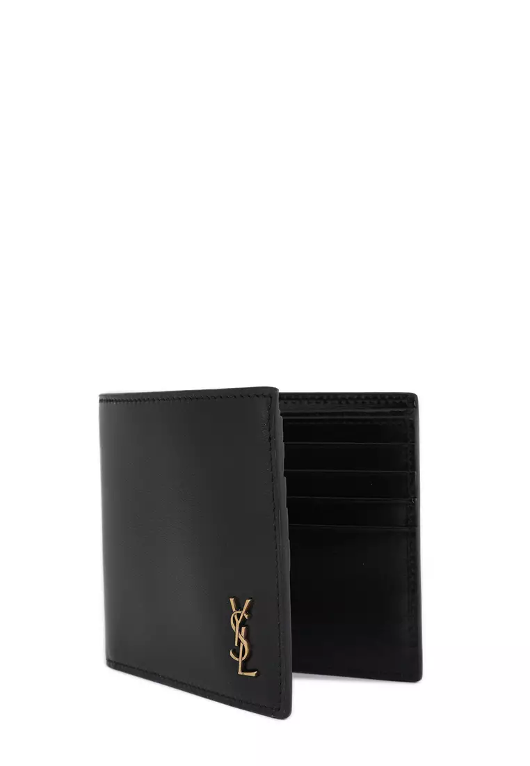 Mens saint laurent wallet online