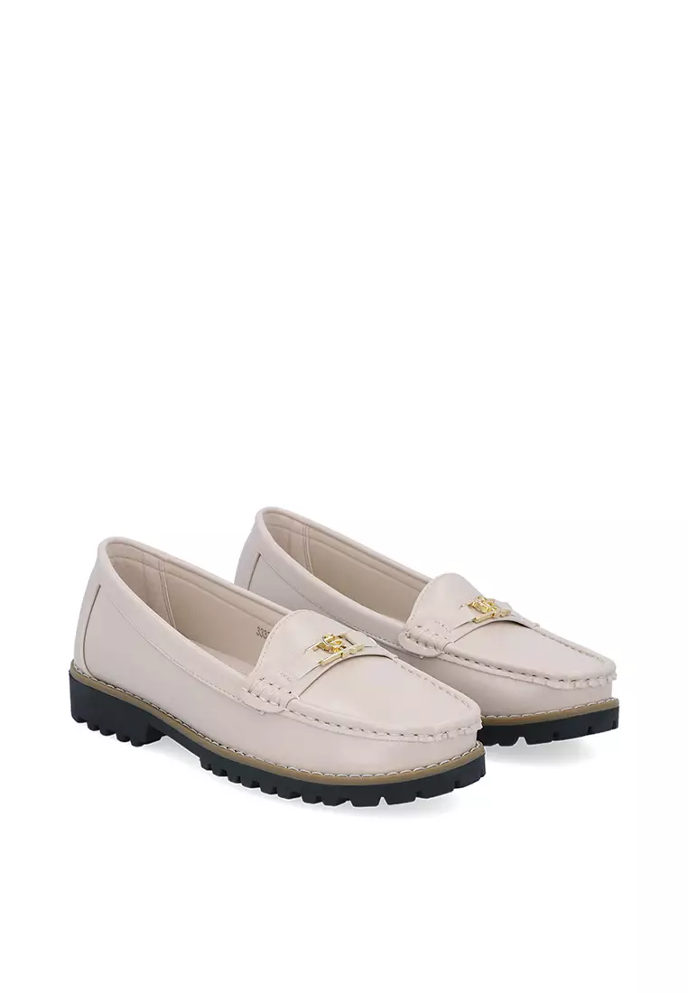 Beige Heidi Loafers
