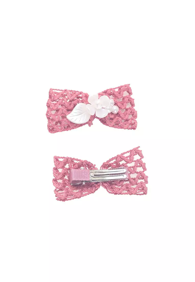 Jepit Rambut Anak Hairclip Annabelle Wine