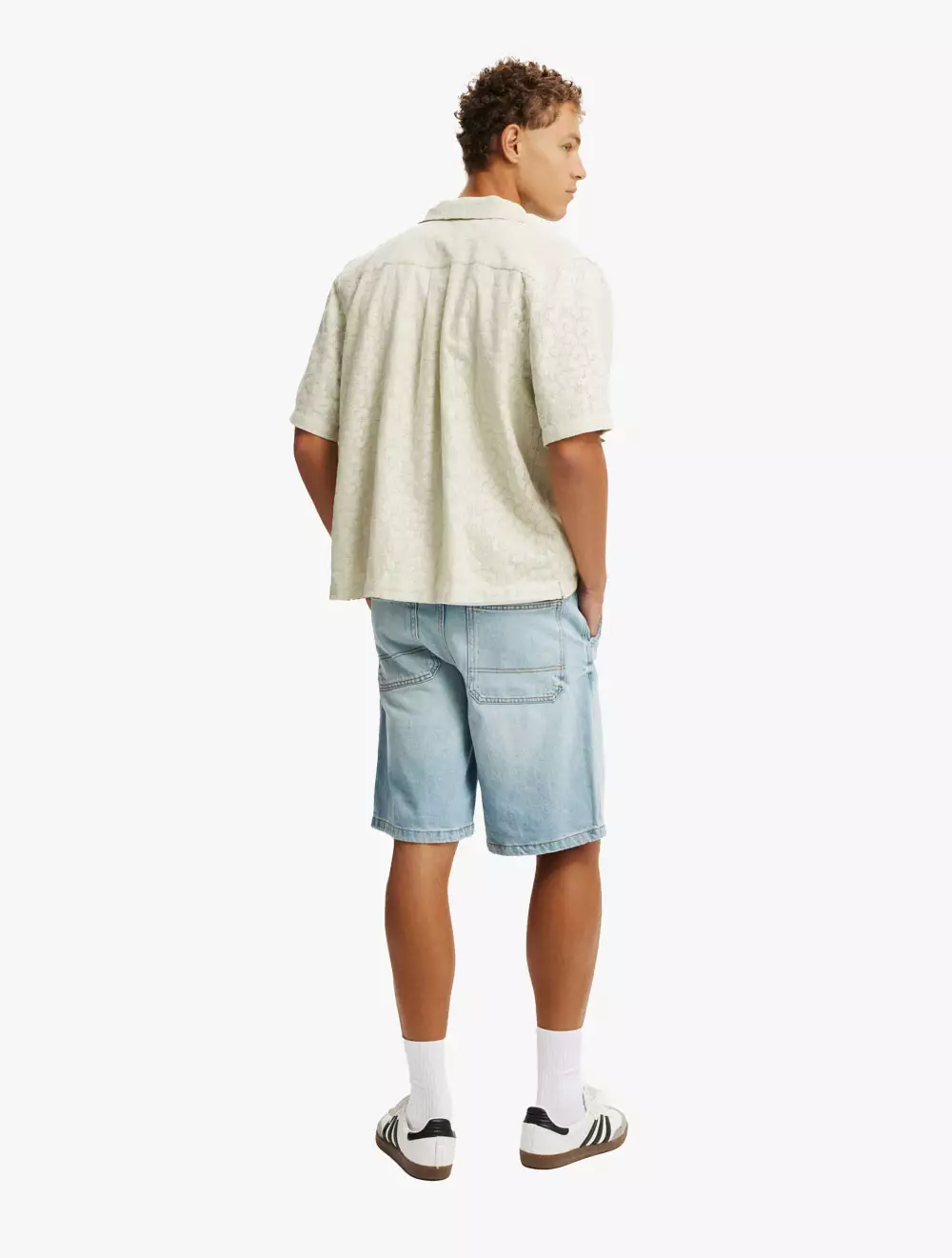 Cotton On - Jeanswears - Denim Short - Carpenter Remi Blue