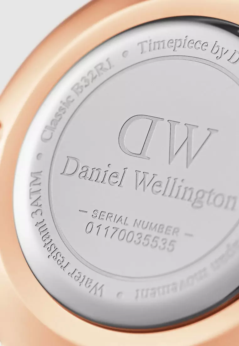 Petite Melrose 32mm Watch White dial Mesh strap Rose Gold jam tangan perempuan jam tangan wanita Watch for women DW