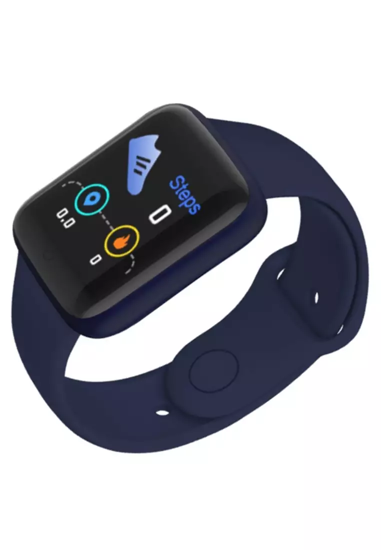 Smartwatch Pria Bluetooth Waterproof Many Function Strap Tali Material TPU IR26 ORIGINAL