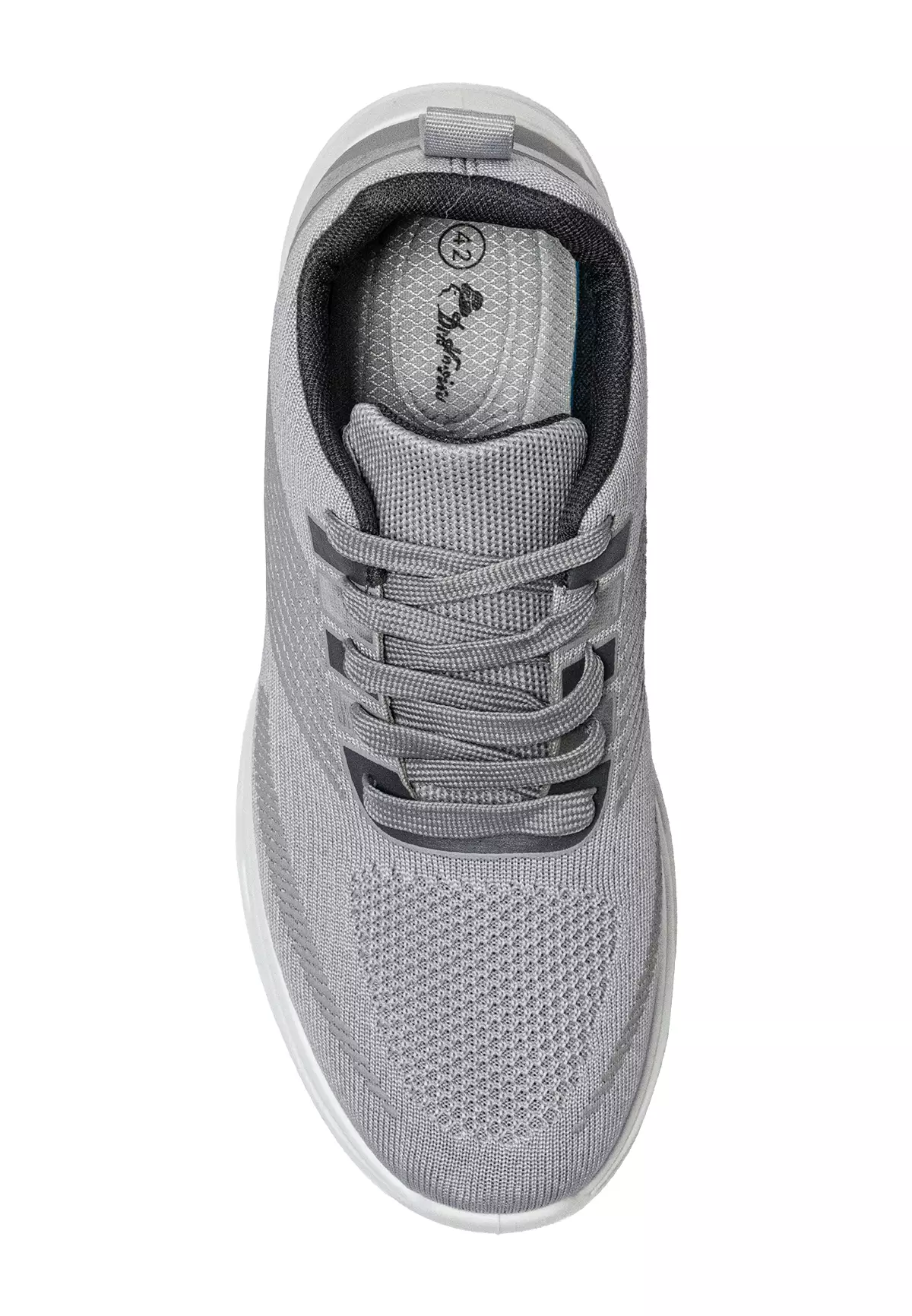 Dr. Kevin Sepatu Sport Pria Men Sneakers Sekolah Flyknit tali 889-083