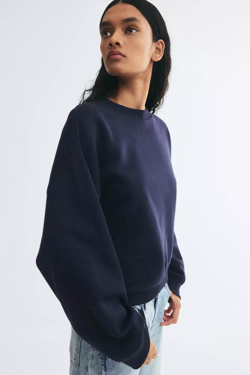 Print-motif sweatshirt