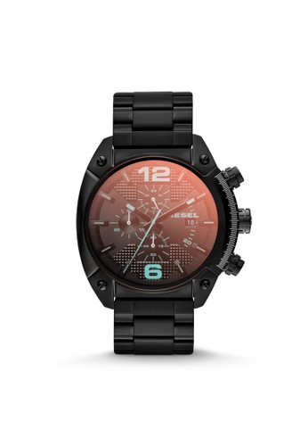 Overflowesprit香港分店地址炫彩三眼計時腕錶 DZ4316, 錶類, 時尚型