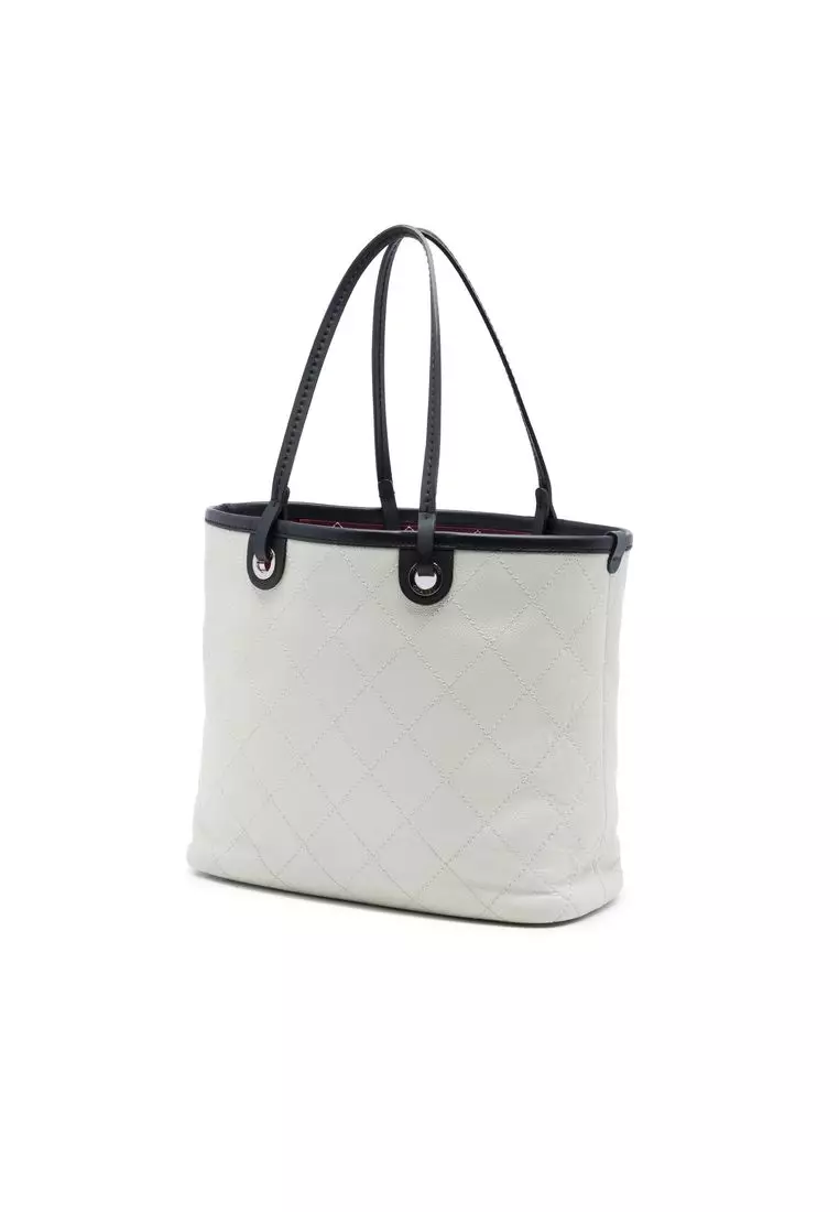Pre-Loved Chanel Quilted Caviar Shopping Fever Tote