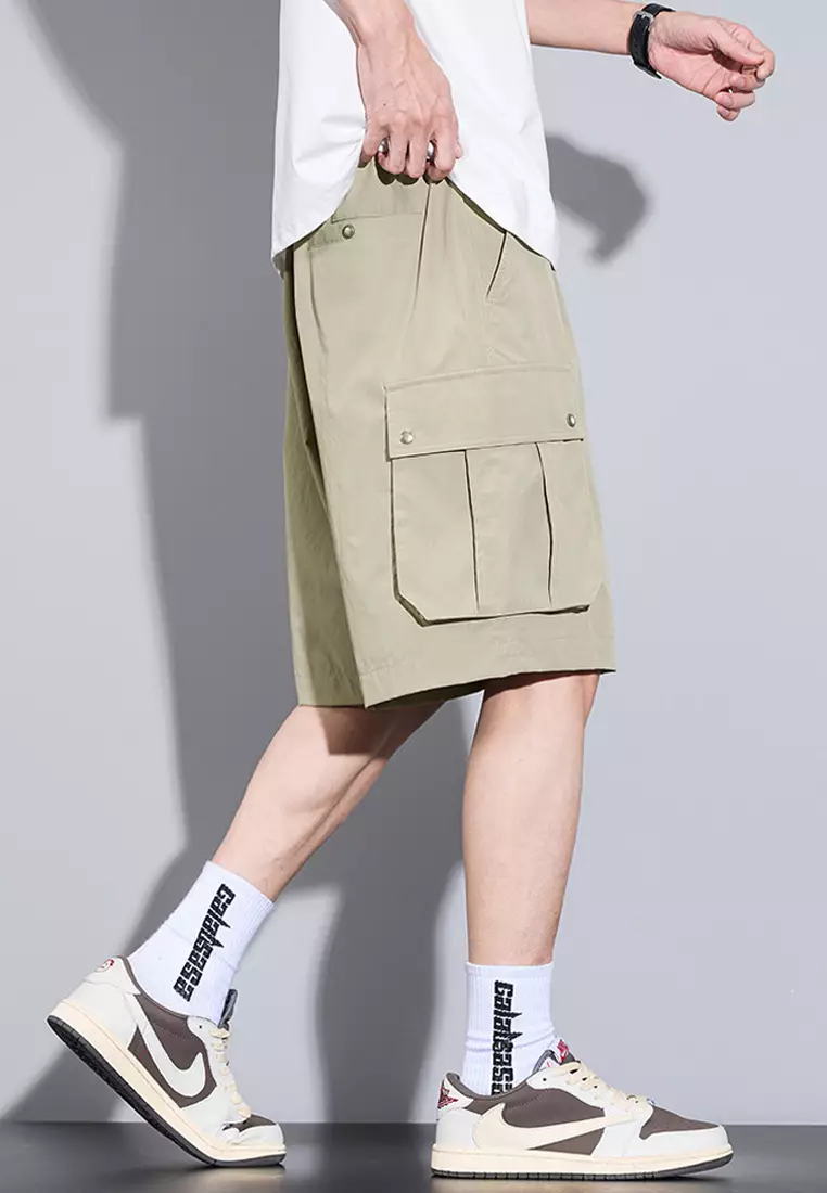 Drawstring Casual Shorts