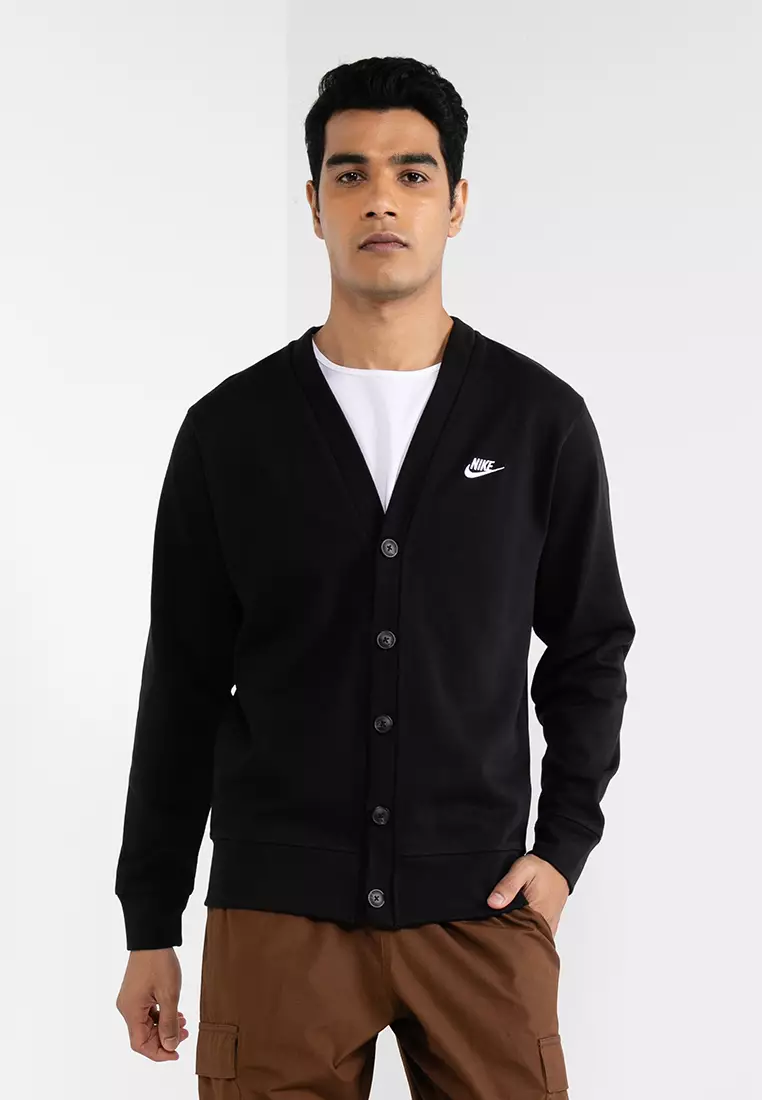 Nike cardigan outlet black